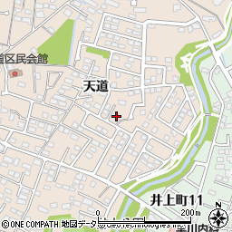 愛知県豊田市四郷町天道99-51周辺の地図
