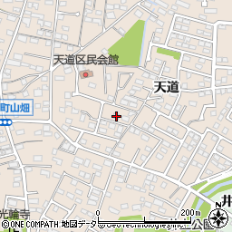 愛知県豊田市四郷町天道45-5周辺の地図