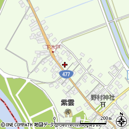 滋賀県近江八幡市野村町1464周辺の地図