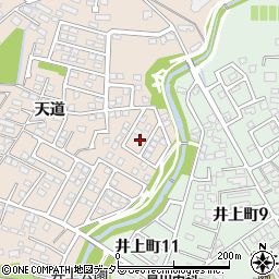 愛知県豊田市四郷町天道99-115周辺の地図