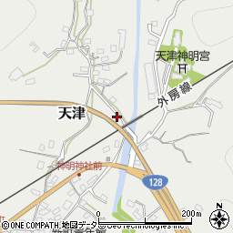 千葉県鴨川市天津2227-5周辺の地図