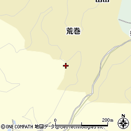 愛知県豊田市漆畑町（荒巻）周辺の地図