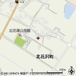 滋賀県東近江市北花沢町570周辺の地図
