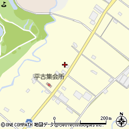 三重県いなべ市員弁町平古556周辺の地図