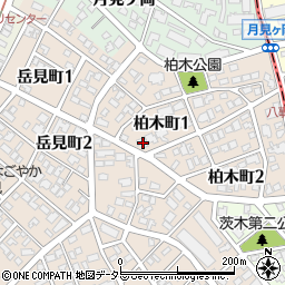 愛知県名古屋市瑞穂区柏木町1丁目28周辺の地図