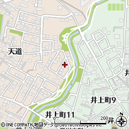 愛知県豊田市四郷町天道99-120周辺の地図