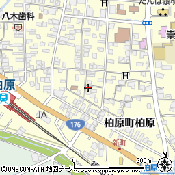 兵庫県丹波市柏原町柏原566-1周辺の地図