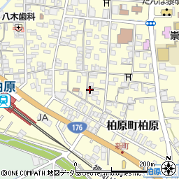 兵庫県丹波市柏原町柏原566周辺の地図