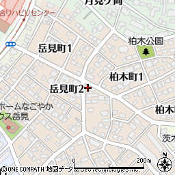 愛知県名古屋市瑞穂区岳見町2丁目15周辺の地図