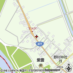 滋賀県近江八幡市野村町1465周辺の地図