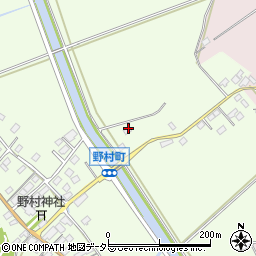 滋賀県近江八幡市野村町1552周辺の地図