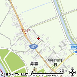滋賀県近江八幡市野村町1460周辺の地図