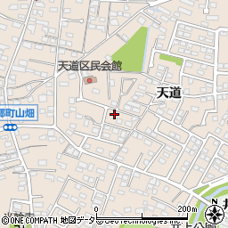 愛知県豊田市四郷町天道45-155周辺の地図