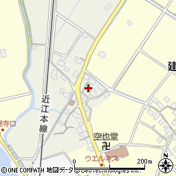 滋賀県東近江市建部下野町360周辺の地図