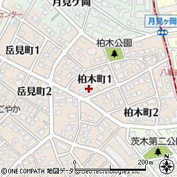 愛知県名古屋市瑞穂区柏木町1丁目30周辺の地図