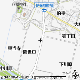 愛知県豊田市伊保町間世口67周辺の地図