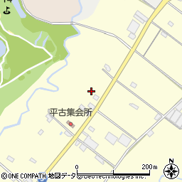 三重県いなべ市員弁町平古556-2周辺の地図