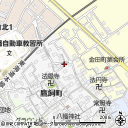 滋賀県近江八幡市鷹飼町1147周辺の地図