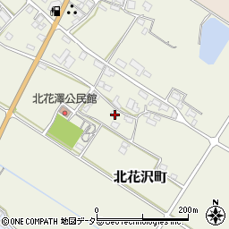 滋賀県東近江市北花沢町577周辺の地図