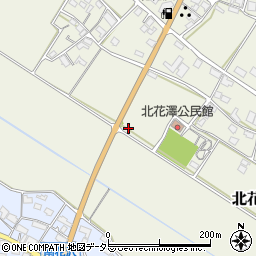 滋賀県東近江市北花沢町897周辺の地図