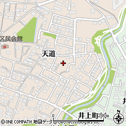 愛知県豊田市四郷町天道99-57周辺の地図