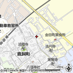 滋賀県近江八幡市鷹飼町1144周辺の地図