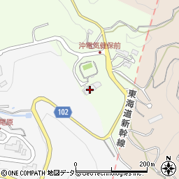 静岡県熱海市泉元宮上分411周辺の地図