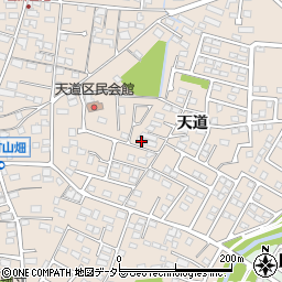 愛知県豊田市四郷町天道45-64周辺の地図