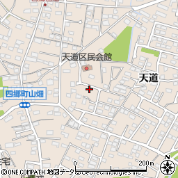 愛知県豊田市四郷町天道45-117周辺の地図