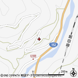 静岡県浜松市天竜区佐久間町相月2025周辺の地図