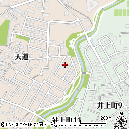 愛知県豊田市四郷町天道99-109周辺の地図