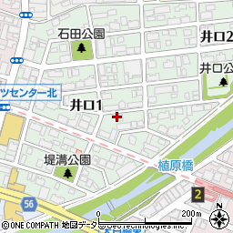 愛知県名古屋市天白区井口1丁目1202周辺の地図