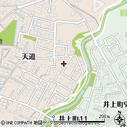 愛知県豊田市四郷町天道99-134周辺の地図