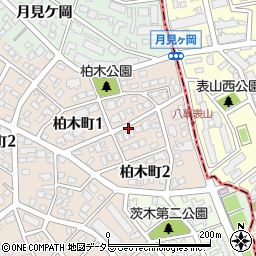 愛知県名古屋市瑞穂区柏木町周辺の地図