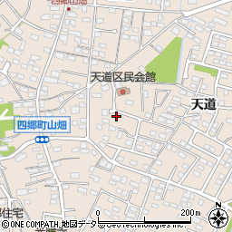 愛知県豊田市四郷町天道45-119周辺の地図