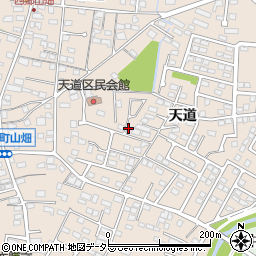 愛知県豊田市四郷町天道45-65周辺の地図