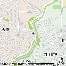 愛知県豊田市四郷町天道99-138周辺の地図