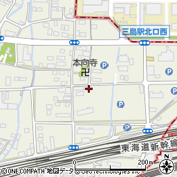 静岡県駿東郡長泉町下土狩234-1周辺の地図