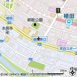 ＮＴＰ名古屋トヨペット植田店周辺の地図
