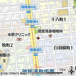 愛知県名古屋市瑞穂区瑞穂通4丁目26周辺の地図