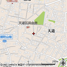 愛知県豊田市四郷町天道45-109周辺の地図