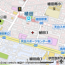 音楽有線放送ＵＳＥＮ受付センター　名古屋東支店周辺の地図