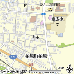 兵庫県丹波市柏原町柏原629周辺の地図