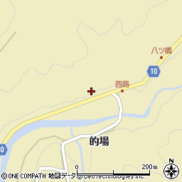 愛知県設楽町（北設楽郡）八橋（西路）周辺の地図