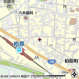 兵庫県丹波市柏原町柏原119周辺の地図