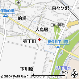 愛知県豊田市伊保町壱丁田48周辺の地図