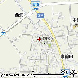 愛知県日進市浅田町大島周辺の地図