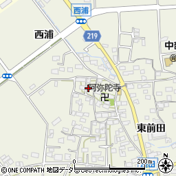 愛知県日進市浅田町（大島）周辺の地図