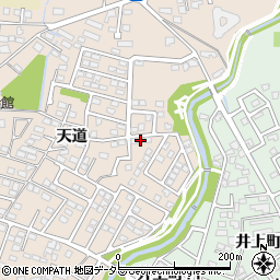 愛知県豊田市四郷町天道99-173周辺の地図