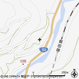 静岡県浜松市天竜区佐久間町相月2024周辺の地図
